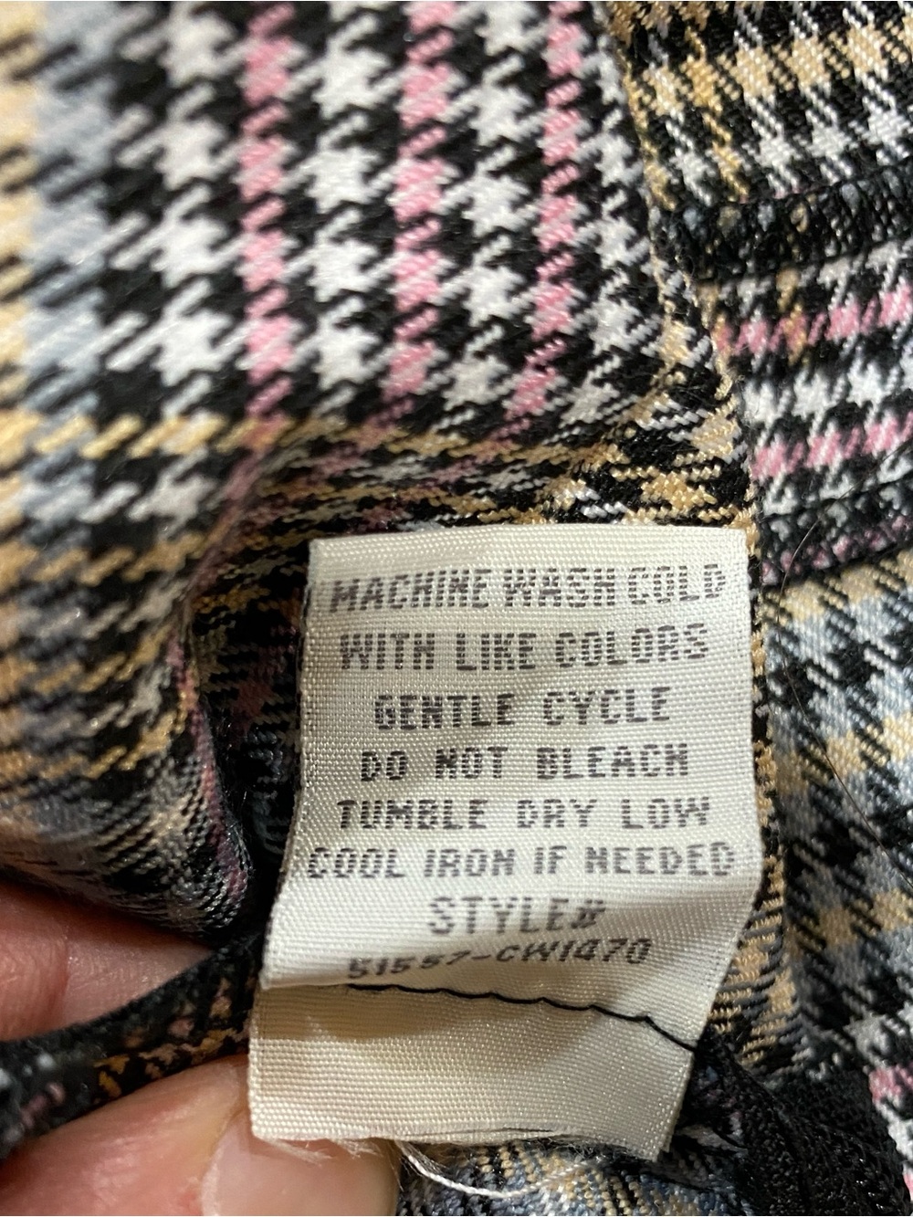 CALI 1850 Plaid Pleated Mini Skirt with Matching Belt - Multicolor - Picture 6 of 8